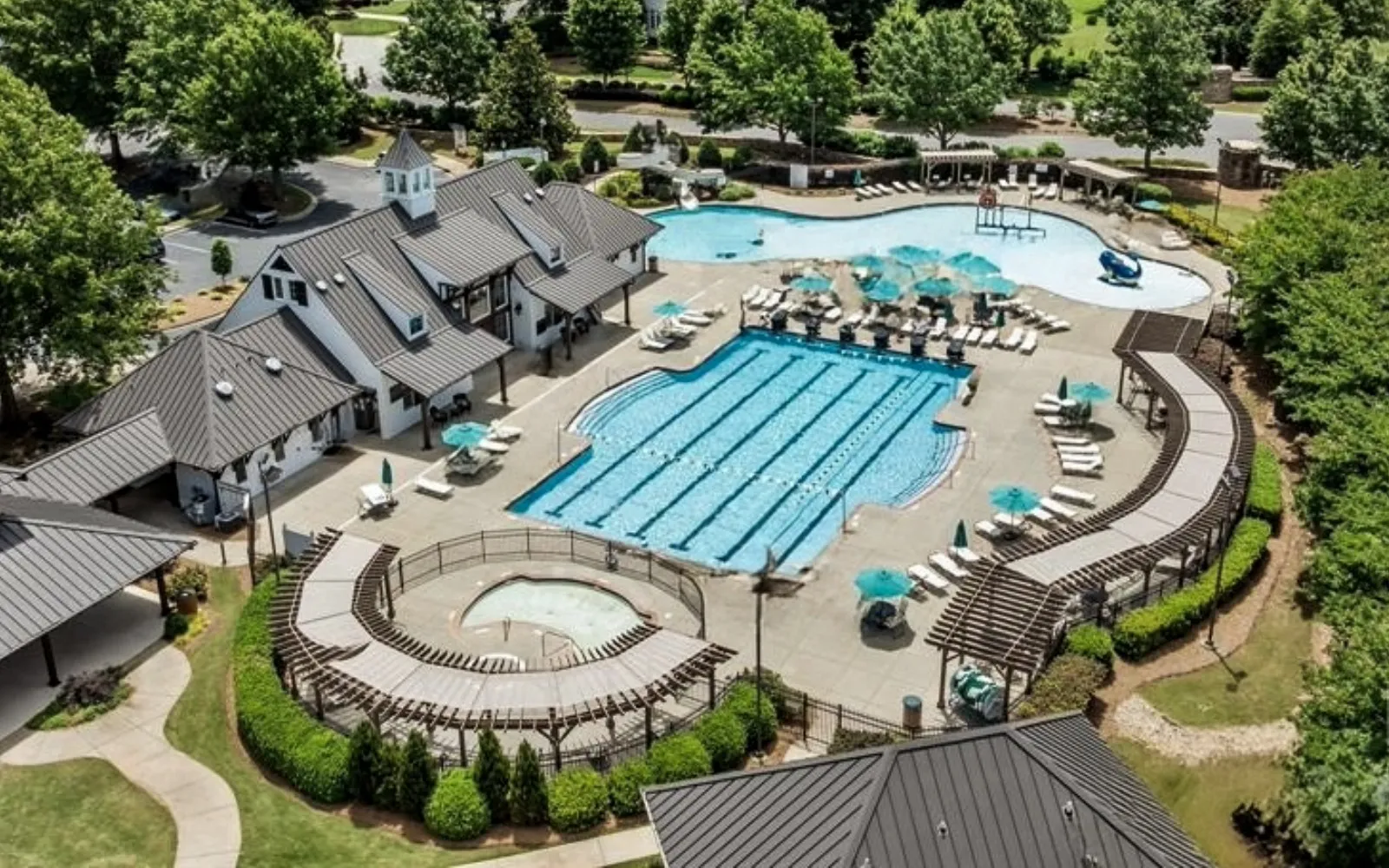Springfield community pool complex Fort Mill SC