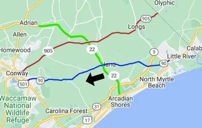 On Highway 90 - Conway Real Estate