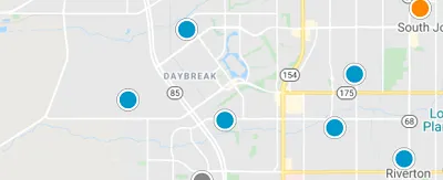 Daybreak Map Search