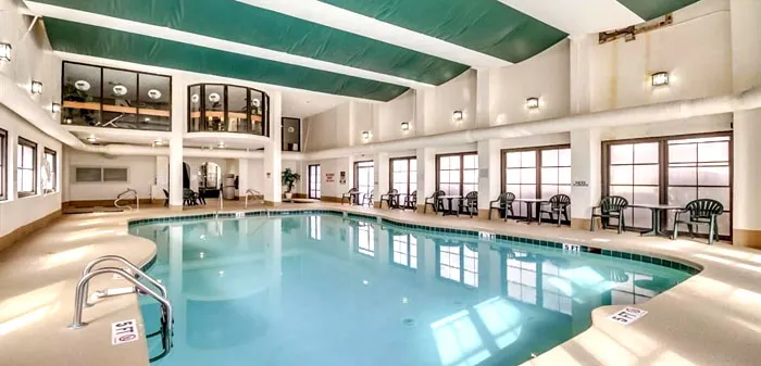 Indoor Pool at the Palms Resort Myrtle Beach