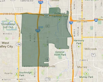 84119 zip code map