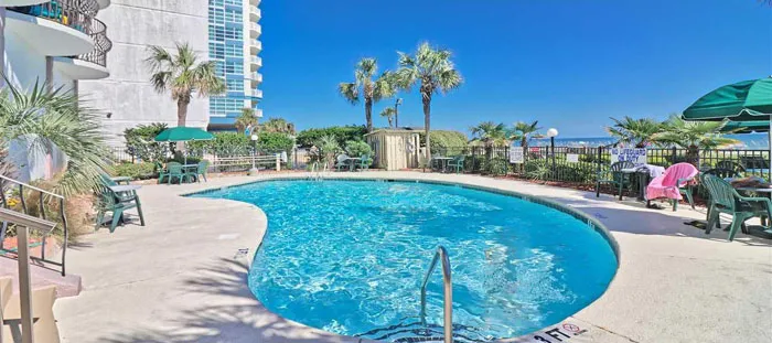 Pool at the Palms in Myrtle Beach