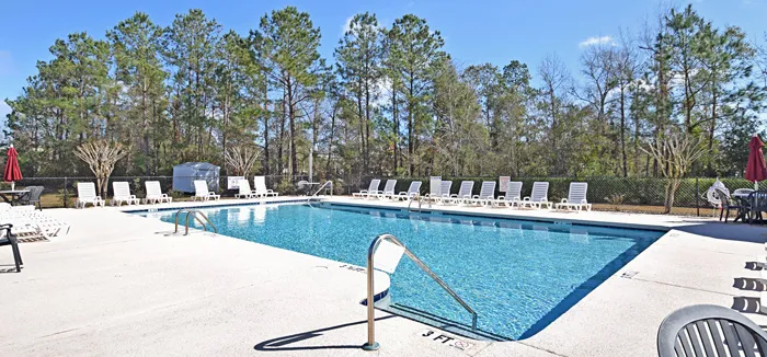 Pool in Riverwood Condo Complex