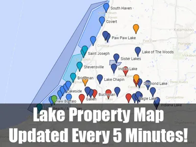 Lake property map