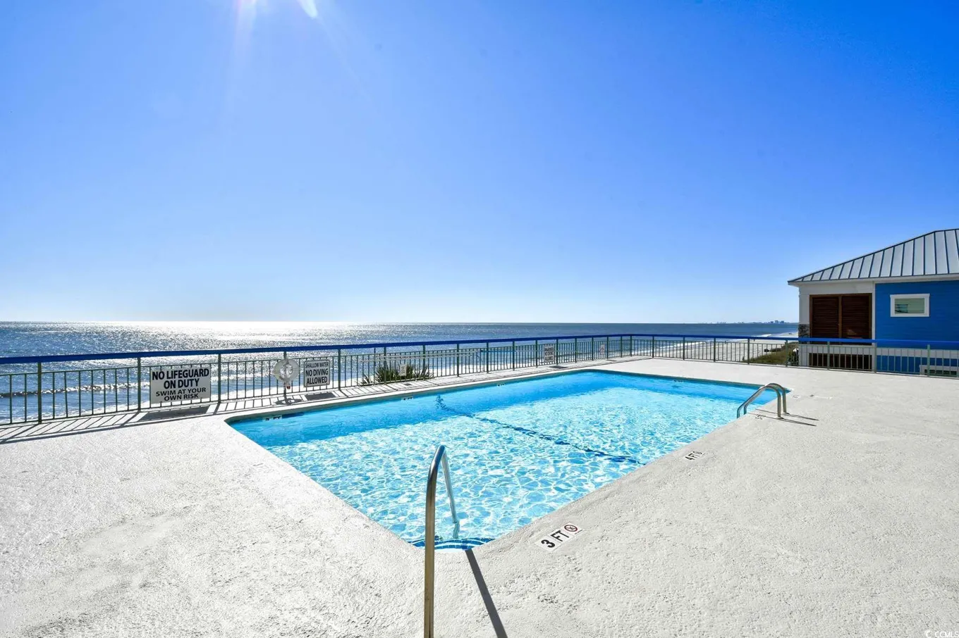 Pool at The Oceans in Cherry Grove Beach